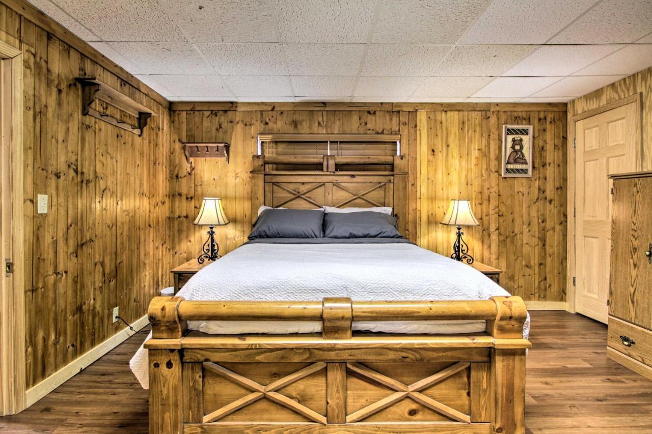 개틀린버그 Couples Cabin Great Smoky Arts And Crafts Community 빌라 외부 사진