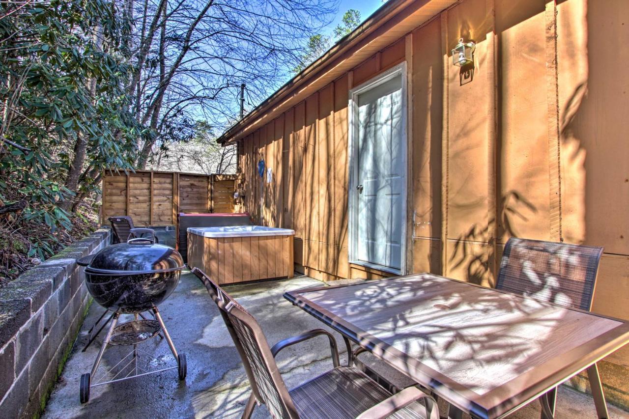 개틀린버그 Couples Cabin Great Smoky Arts And Crafts Community 빌라 외부 사진